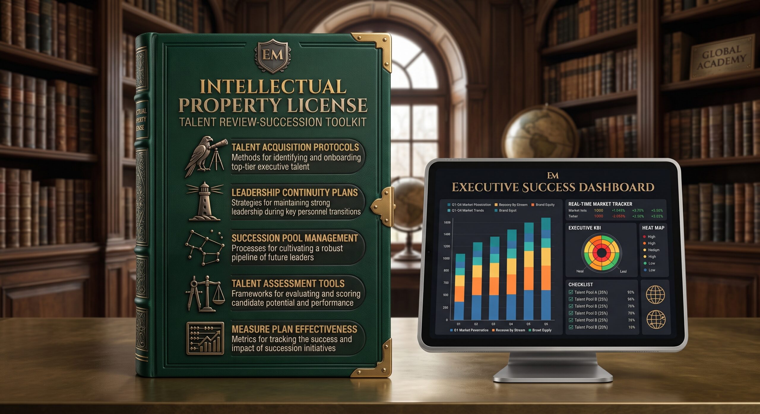 Intellectual Property License for your Talent Review-Succession Toolkit